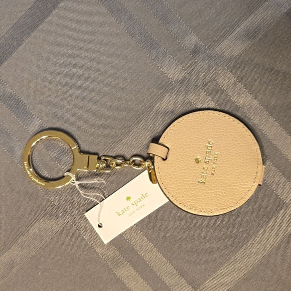 Kate Spade Leather NWT Mirror Keychain - Picture 6 of 6